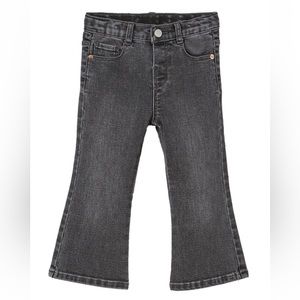 Zara black flared jeans